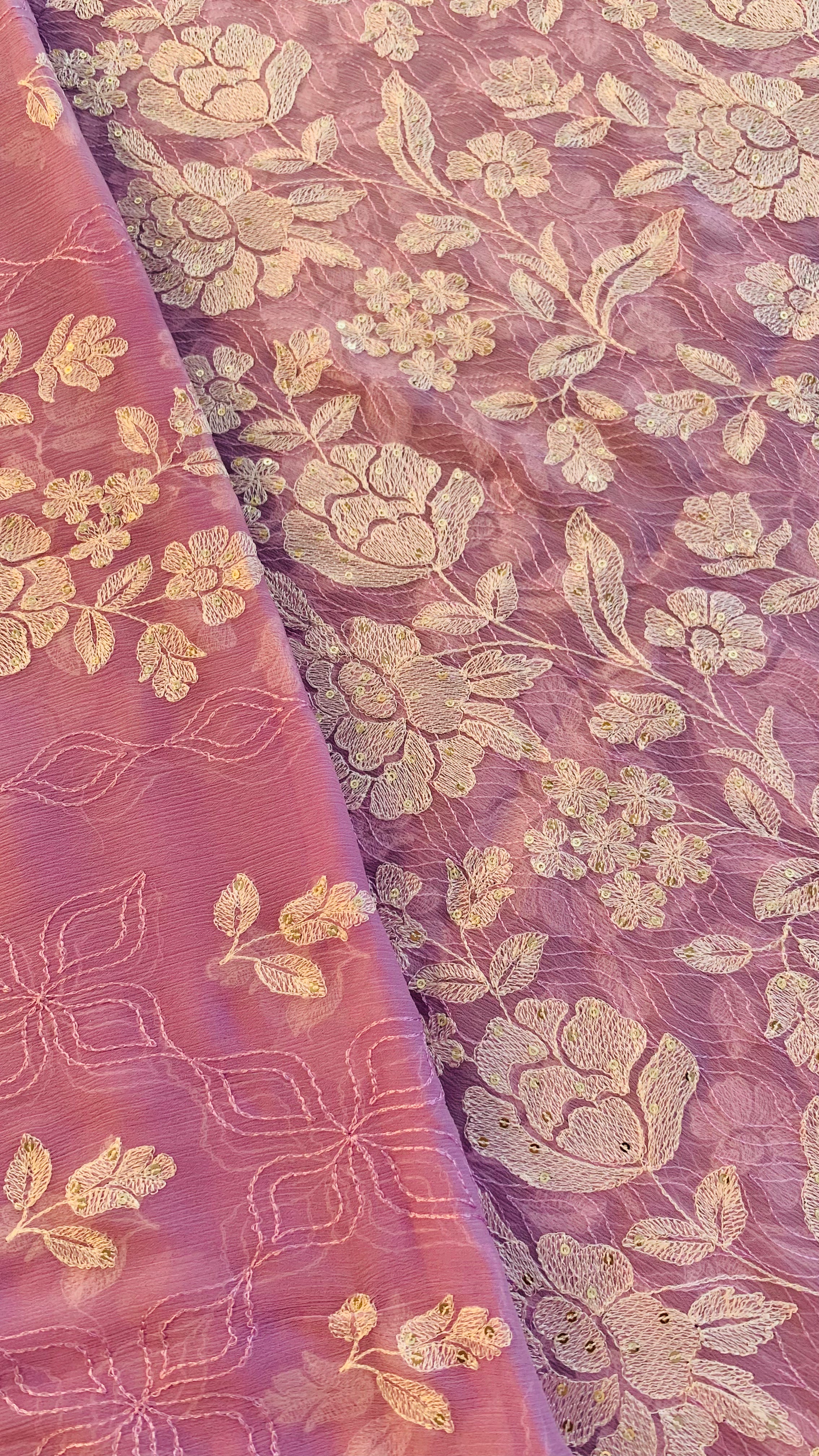 Sequins & thread work