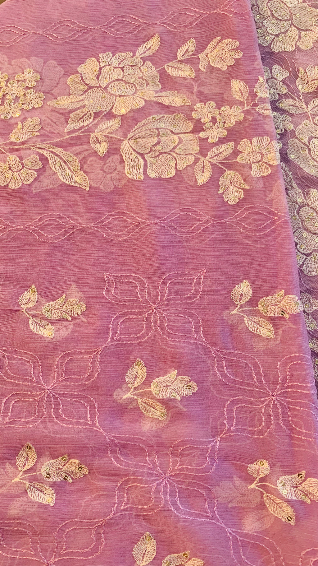 Sequins & thread work