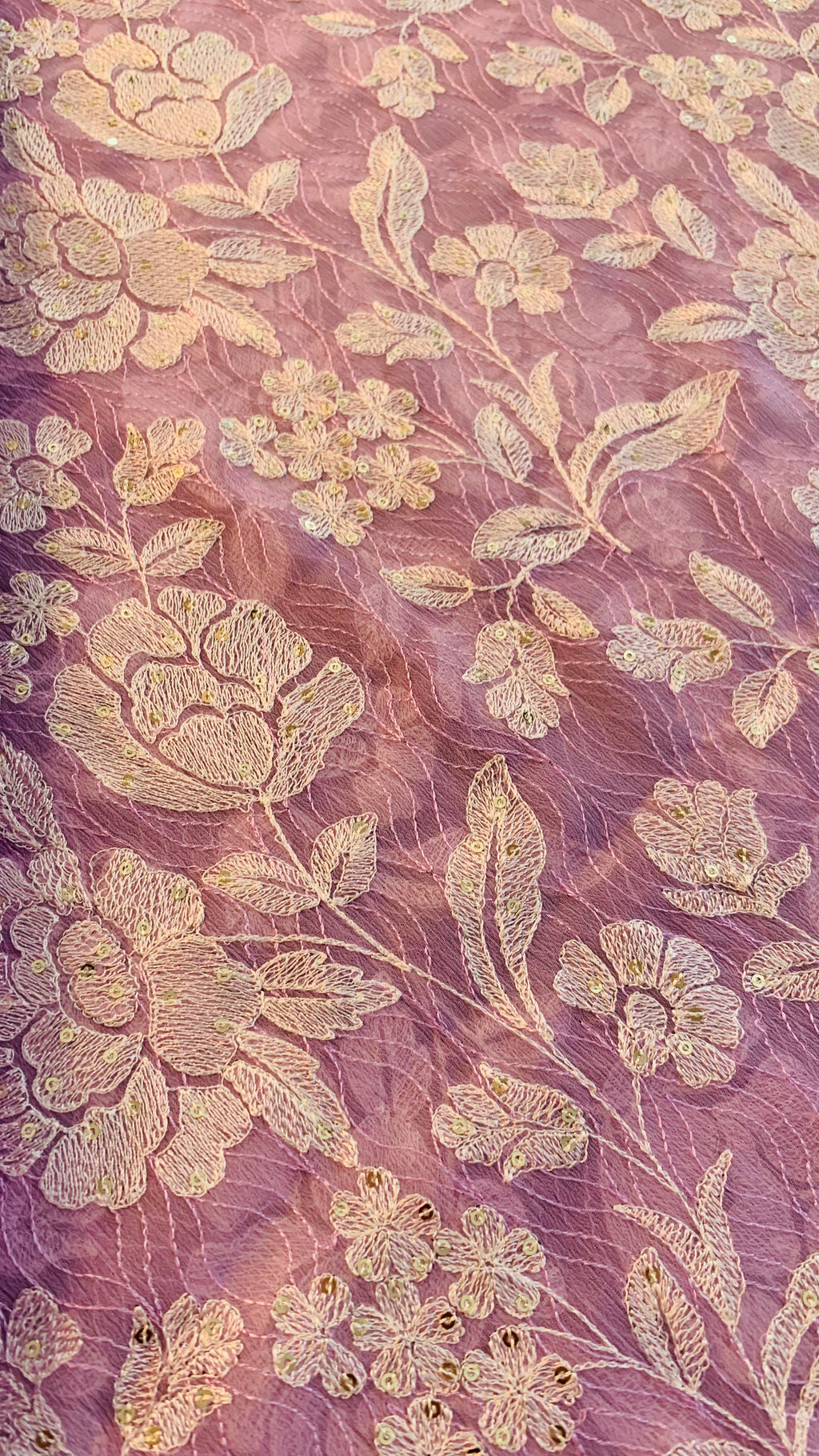 Sequins & thread work